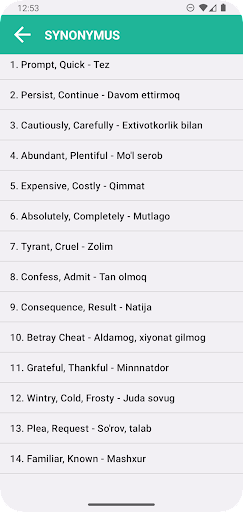 Ingliz tilini o'rganamiz