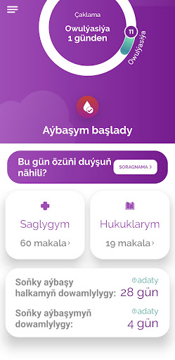 BILIM- Aýbaşy kalendary